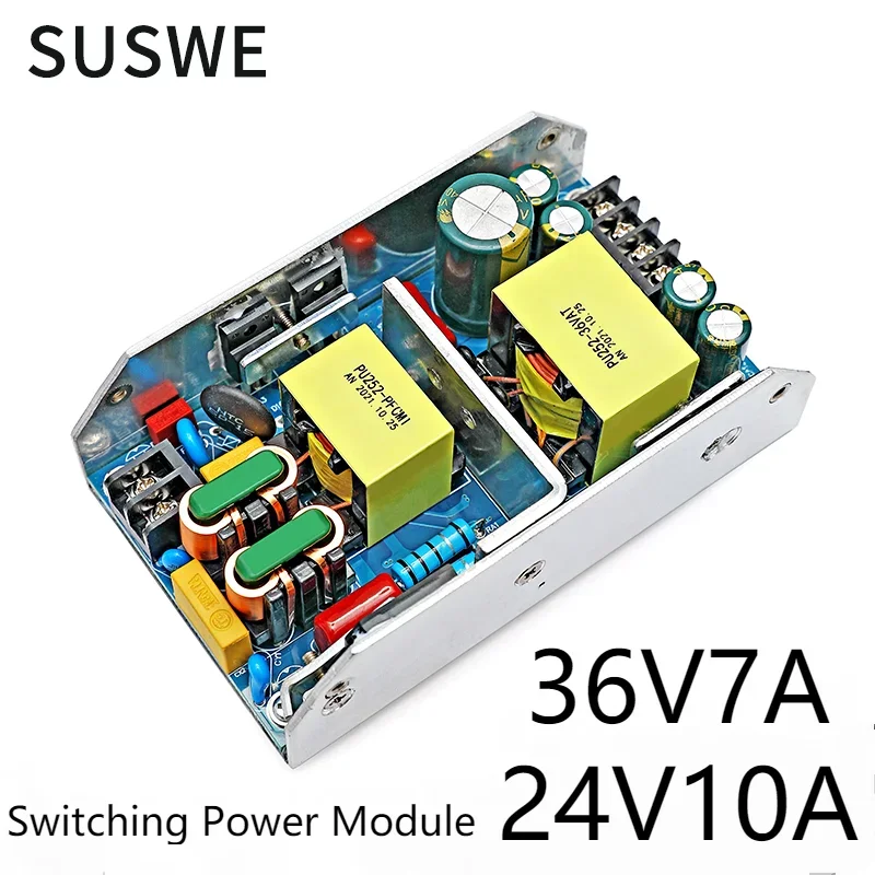AC 85V-265V To DC 24V/36V Power Bare Board 24V10A 36V7A U-shaped Industrial Grade Switching Power Supply Module Buck Converter
AC 85V-265V To DC 24V/36V Power Bare Board 24V10A 36V7A U-shaped Industrial Grade Switching Power Supply Module Buck Converter