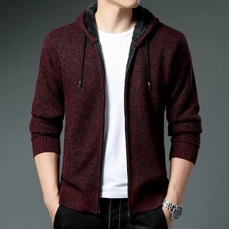 Autumn Winter Solid Fashion Harajuku Cardigan Men Knitwear All Match Male Clothes Stand Collar Sweaters Outfit Jacket Outerwear
Autumn Winter Solid Fashion Harajuku Cardigan Men Knitwear All Match Male Clothes Stand Collar Sweaters Outfit Jacket Outerwear