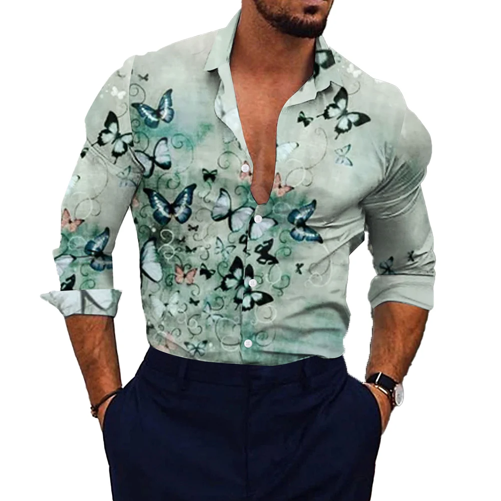 Top Shirt Comfortable Long Sleeve Mens Muscle Party T Dress Up Printed Shirt 3D Printing Button Down Casual Daily
Top Shirt Comfortable Long Sleeve Mens Muscle Party T Dress Up Printed Shirt 3D Printing Button Down Casual Daily