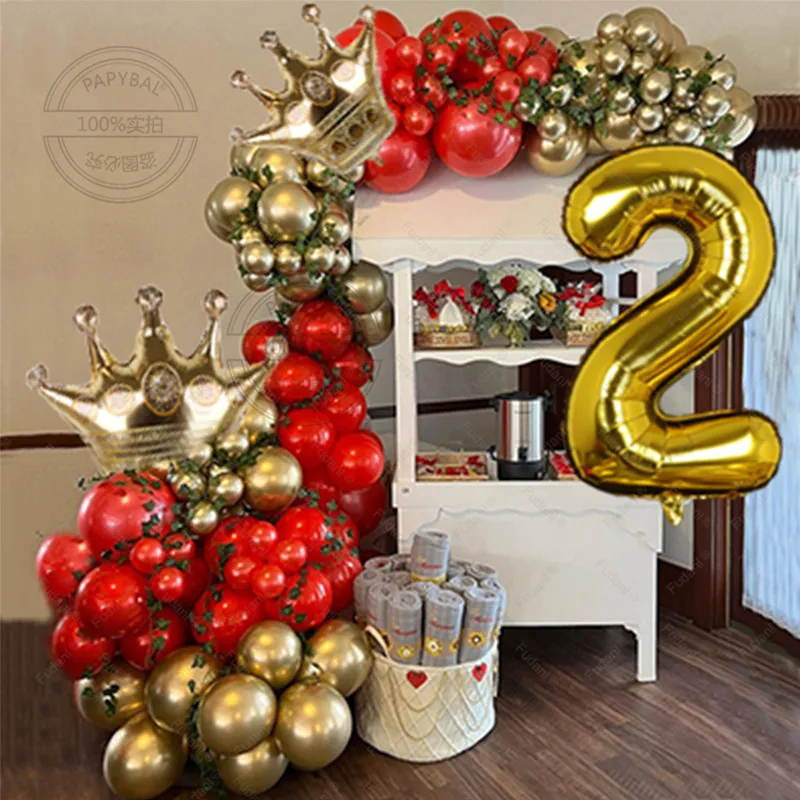 1set Wedding Decors Red Gold Latex Balloons Princess Theme Large Crown Foil Balloons Girls Birthday Party Toys Gifts Supplies
1set Wedding Decors Red Gold Latex Balloons Princess Theme Large Crown Foil Balloons Girls Birthday Party Toys Gifts Supplies