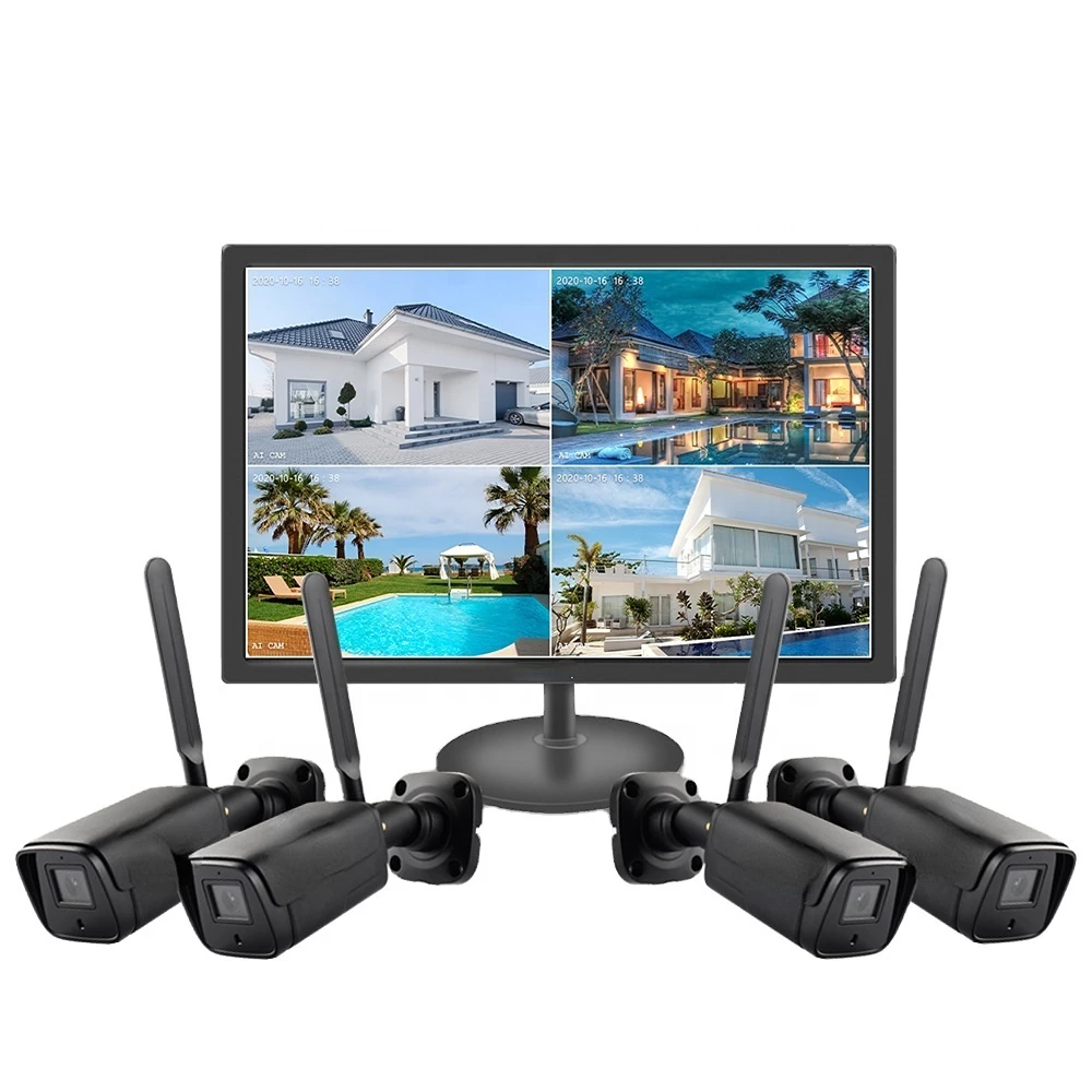 4-канальные 19-дюймовые LCD Wi-Fi камеры видеонаблюдения Мониторинг безопасности Беспроводная система видеонаблюдения OEM завод
4-канальные 19-дюймовые LCD Wi-Fi камеры видеонаблюдения Мониторинг безопасности Беспроводная система видеонаблюдения OEM завод