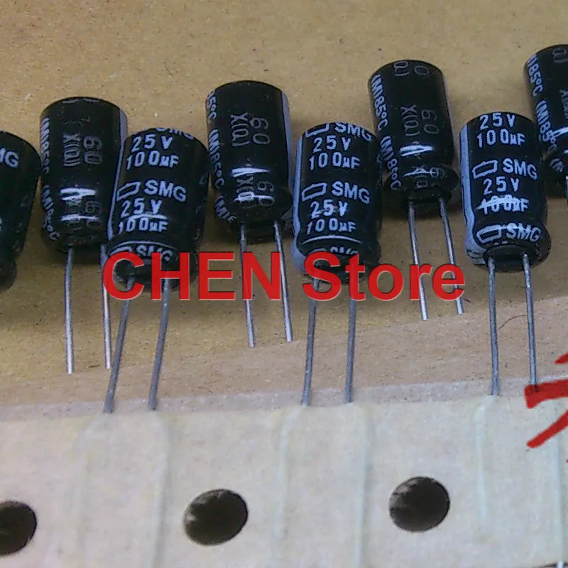 50 шт. Оригинальные японские электролитические конденсаторы NIPPON SMG 25V100UF 6.3x11 мм 85 градусов CHEMI-CON NCC smg 100 мкФ 25V
50 шт. Оригинальные японские электролитические конденсаторы NIPPON SMG 25V100UF 6.3x11 мм 85 градусов CHEMI-CON NCC smg 100 мкФ 25V