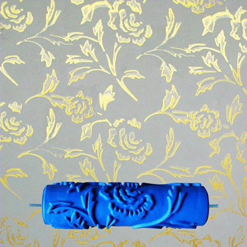 7inch 3D rubber wall decorative painting roller, rose roller,patterned roller wall decoration tools without handle grip,110C
7inch 3D rubber wall decorative painting roller, rose roller,patterned roller wall decoration tools without handle grip,110C