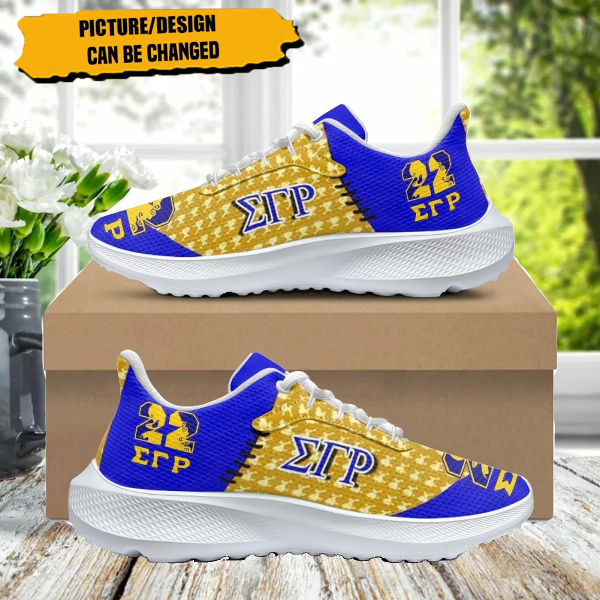 New Sigma Gamma Rho Pattern Autumn Sneaker Outdoor Travel Breathable Unisex Shock Absorbing Comfort Running Shoe Print On Demand
New Sigma Gamma Rho Pattern Autumn Sneaker Outdoor Travel Breathable Unisex Shock Absorbing Comfort Running Shoe Print On Demand