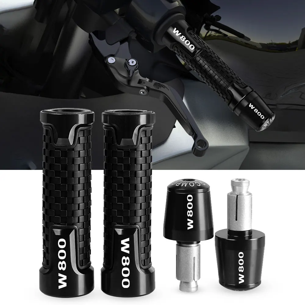 Handle Grips Ends 7/8" Handlebar Rubber Gel Hand Grips Brake Hands FOR KAWASAKI W800 W800SE W800 SE 2012 2013 2014-2016
Handle Grips Ends 7/8" Handlebar Rubber Gel Hand Grips Brake Hands FOR KAWASAKI W800 W800SE W800 SE 2012 2013 2014-2016