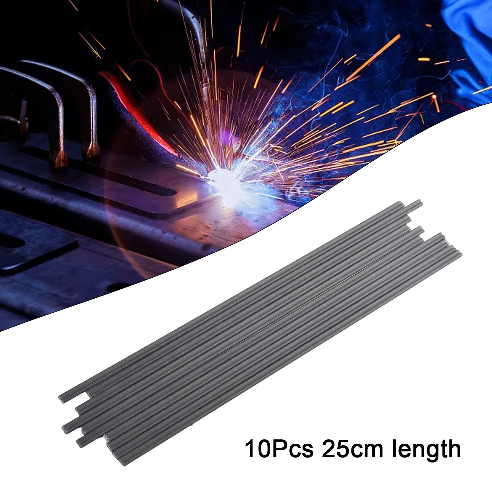 10Pcs 9.84 Inch Plastic Welding Rods ABS/PP/PVC/PE Welding Sticks Bumper Repair Gun Bumper Repair Welding Supplies High Quality
10Pcs 9.84 Inch Plastic Welding Rods ABS/PP/PVC/PE Welding Sticks Bumper Repair Gun Bumper Repair Welding Supplies High Quality