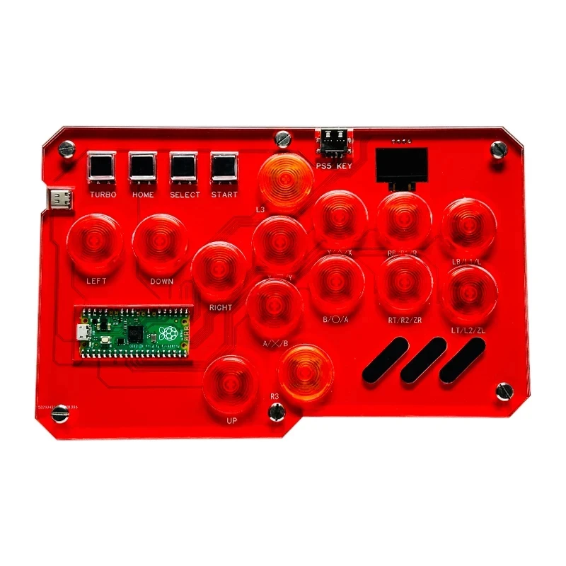 

14 Key Hitbox Arcade Mini Console Keyboard Street Fighter 6 Fighting Game Fightstick Fightbox Controller For PC/PS3/PS4
