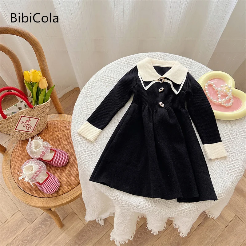 Girls sweater dress 2022 autumn and winter new girl treasure Xiaoxiangfeng children's clothing children's princess dress
Girls sweater dress 2022 autumn and winter new girl treasure Xiaoxiangfeng children's clothing children's princess dress