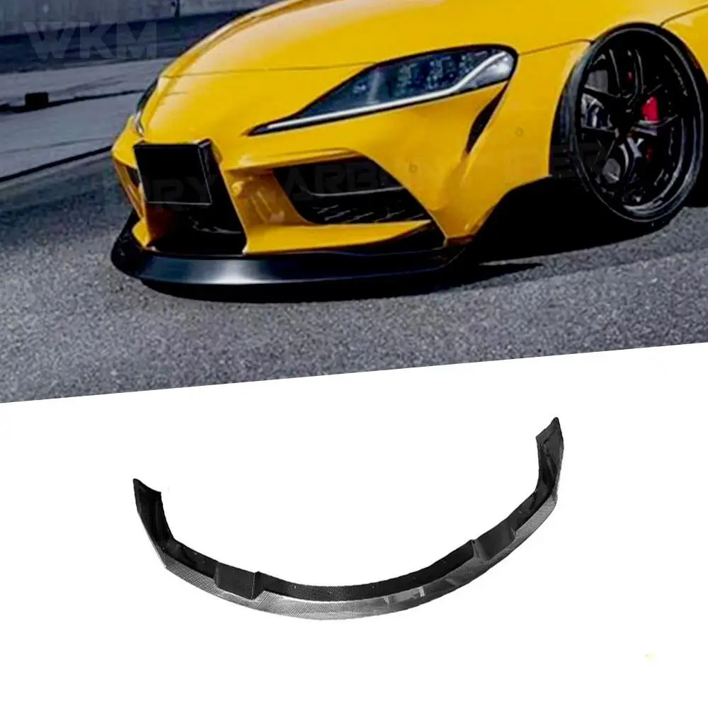 High Quality Carbon Fiber Front Bumper Lip for Toyota Supra 2019 - 2020 FRP Car A Styling
High Quality Carbon Fiber Front Bumper Lip for Toyota Supra 2019 - 2020 FRP Car A Styling