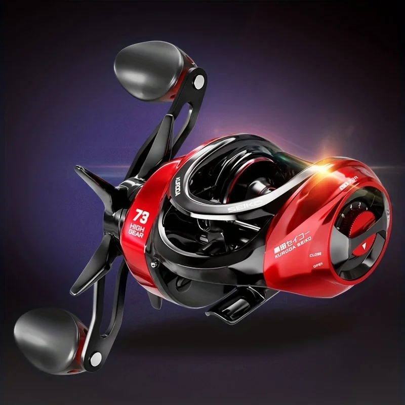 Baitcasting Fishing Reel 18 Ball Bearings Ultralight Baitcasting Reel Spool Bait Casting Reel Saltwater Freshwater fishing wheel
Baitcasting Fishing Reel 18 Ball Bearings Ultralight Baitcasting Reel Spool Bait Casting Reel Saltwater Freshwater fishing wheel