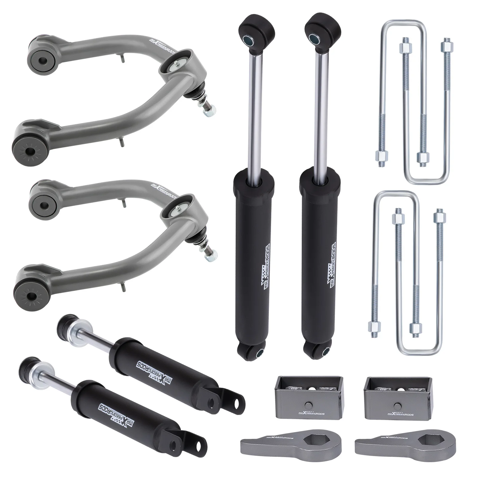 3" Front 3" Rear Lift Kit For Chevy Silverado GMC Sierra 1500 4X4 4WD 99-07
3" Front 3" Rear Lift Kit For Chevy Silverado GMC Sierra 1500 4X4 4WD 99-07
