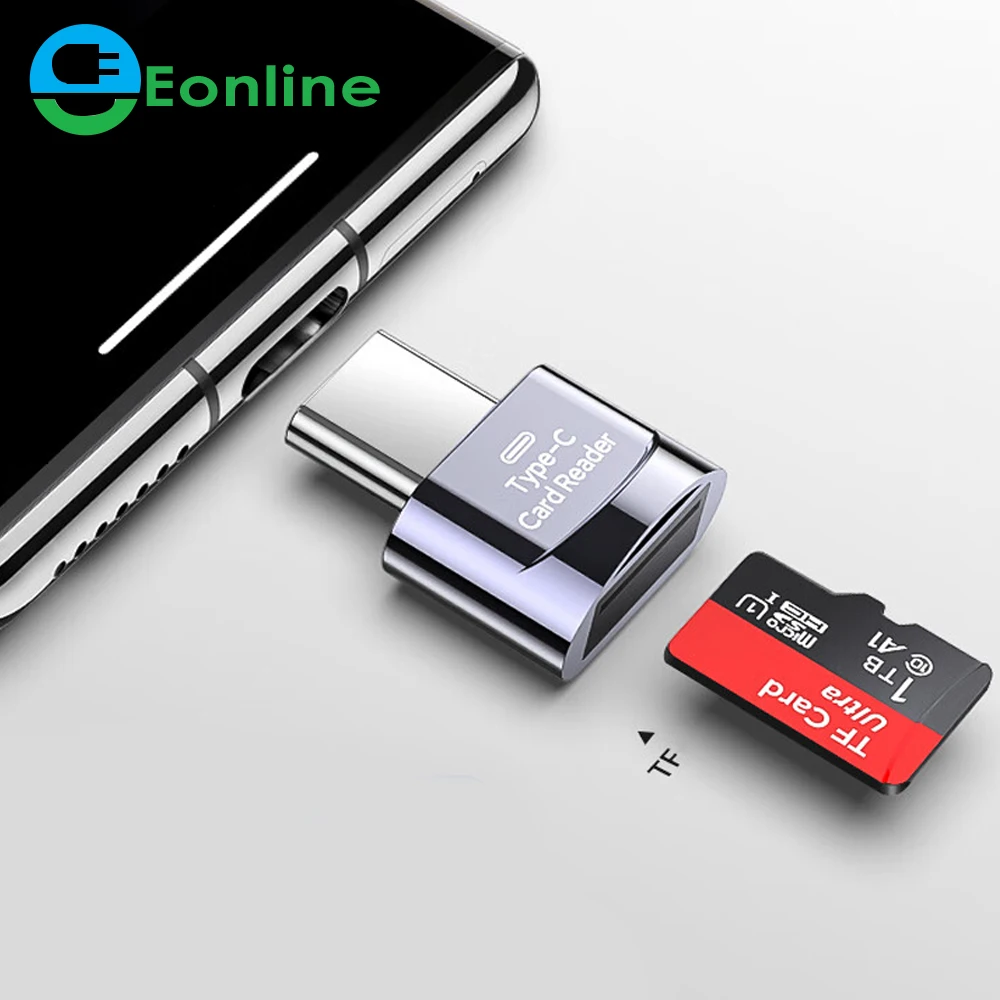 

USB 3.0 To Type C Adapter OTG To USB C OTG Type-C Card Reader USB-C TF Micro SD Adapter Phone Adapters micro sd card reader