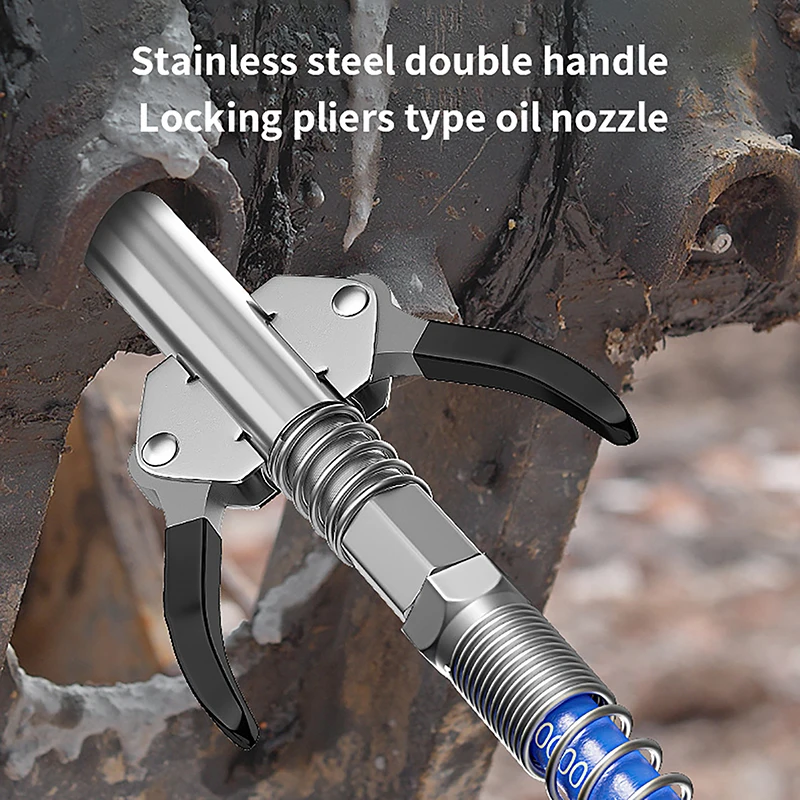 1PCGrease Gun Coupler 10000 PSI NPTI/8 Oil Pump Quick Release Grease Tip Tool Car Syringe Lubricant Tip Grease Nozzle for Repair
1PCGrease Gun Coupler 10000 PSI NPTI/8 Oil Pump Quick Release Grease Tip Tool Car Syringe Lubricant Tip Grease Nozzle for Repair