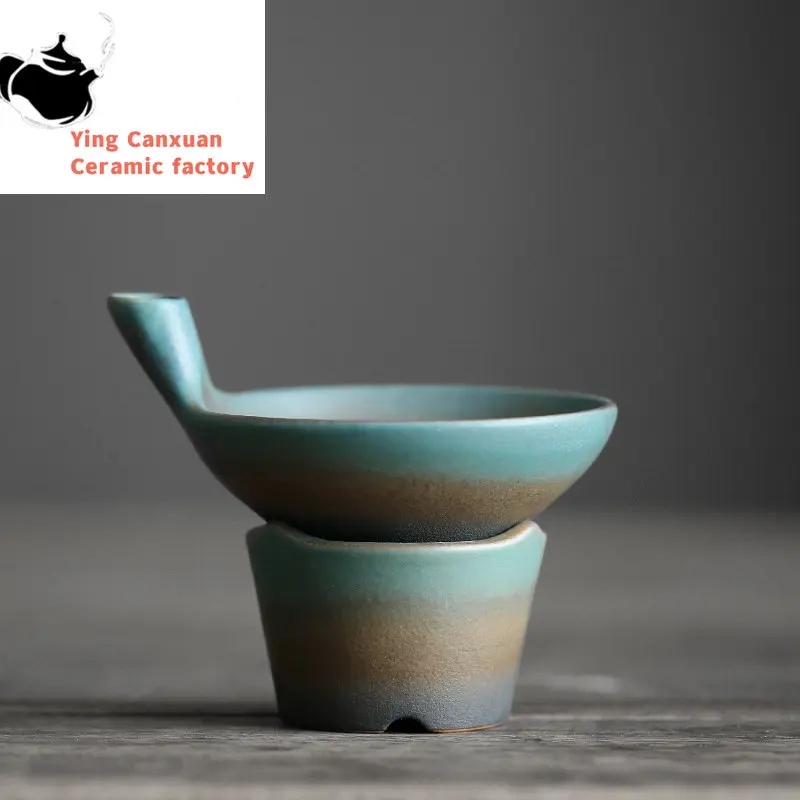 Ocean Blue Stoneware Tea Filter Ceramic Filter Screen Tea Strainer Tea Strainer Kung Fu Tea Ceremony Utensils Tea Accessories
Ocean Blue Stoneware Tea Filter Ceramic Filter Screen Tea Strainer Tea Strainer Kung Fu Tea Ceremony Utensils Tea Accessories