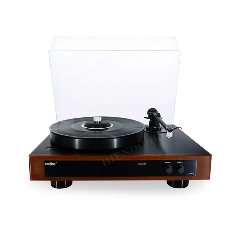 

Amari LP-12S Phonograph Vinyl Record Player With 9"250 Tonearm Sing and Playback Disc Suppression Governor