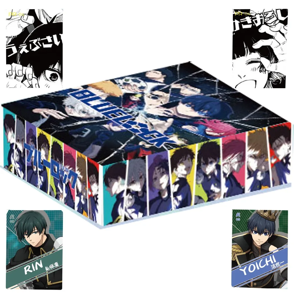 

Blue Lock Cards For Children Isagi Yoichi Bachira Meguru Chigiri Hyoma Limited Edition Dark Football Anime Cards Doujin Hobbies