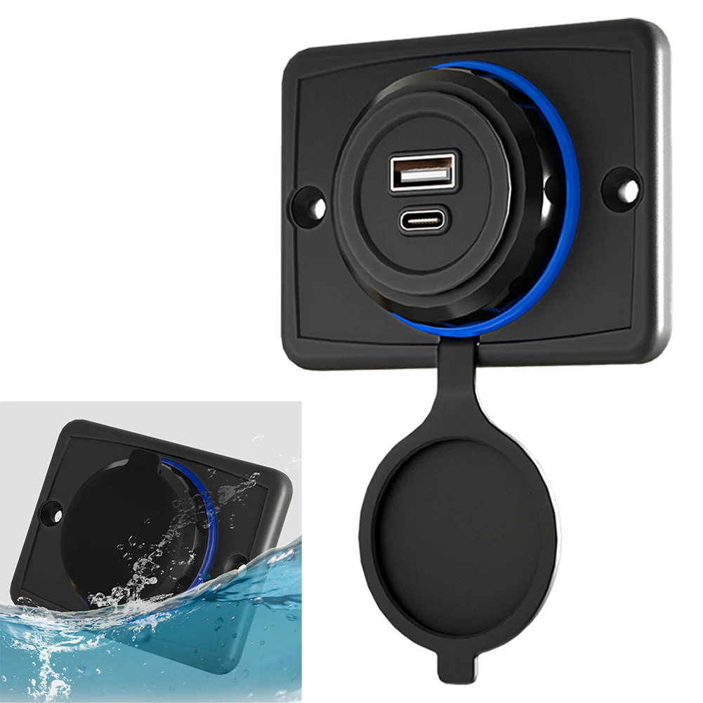 USB+PD Car Charger Power Socket Panel Mount Fast Charging Adapter 3.1A For Ships, Yachts, RVs And Buses
USB+PD Car Charger Power Socket Panel Mount Fast Charging Adapter 3.1A For Ships, Yachts, RVs And Buses