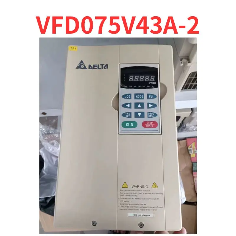 second-hand inverter VFD075V43A-2, function well Tested well and shipped quickly
second-hand inverter VFD075V43A-2, function well Tested well and shipped quickly