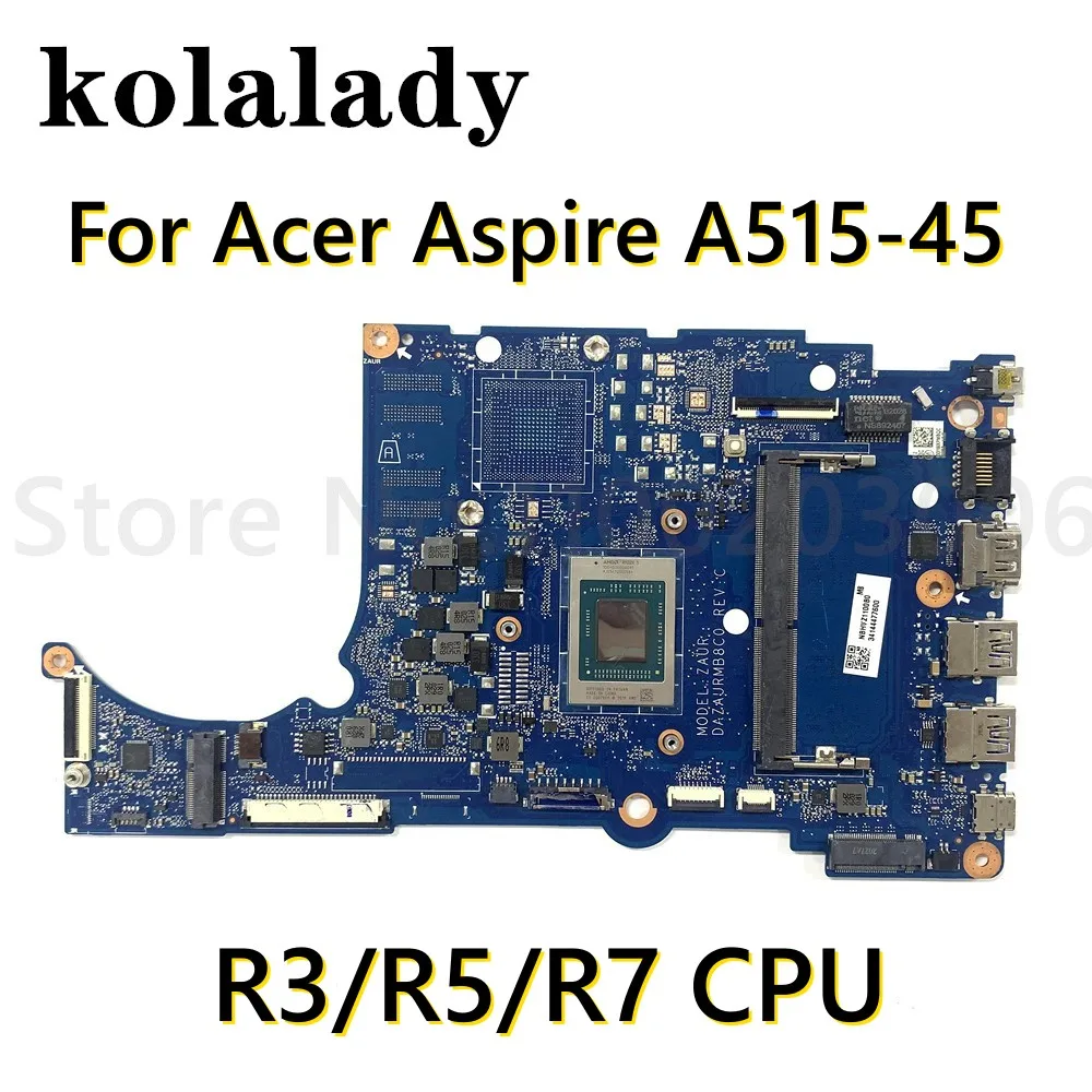 

Материнская плата NBA7Y11005 NB.A7Y11.005 для ноутбука Acer Aspire A515-45, материнская плата DAZAURMB8C0 с Ryzen R3 R5 R7 CPU RAM 4G DDR4, материнская плата