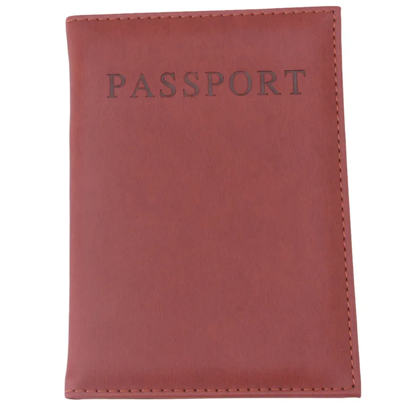 

Модная дорожная Обложка для паспорта из искусственной кожи, сумка для удостоверения личности, кошелек для паспорта, защитный рукав, сумка для хранения