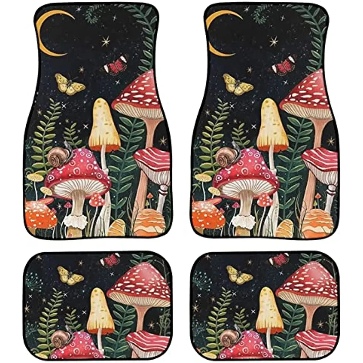Aoopistc Forest Party Floor Mats for Cars, SUVs, Trucks, Vans & Sedans 4 Packs Non-Slip All Weather Car Front Back Floor Mats
Aoopistc Forest Party Floor Mats for Cars, SUVs, Trucks, Vans & Sedans 4 Packs Non-Slip All Weather Car Front Back Floor Mats
