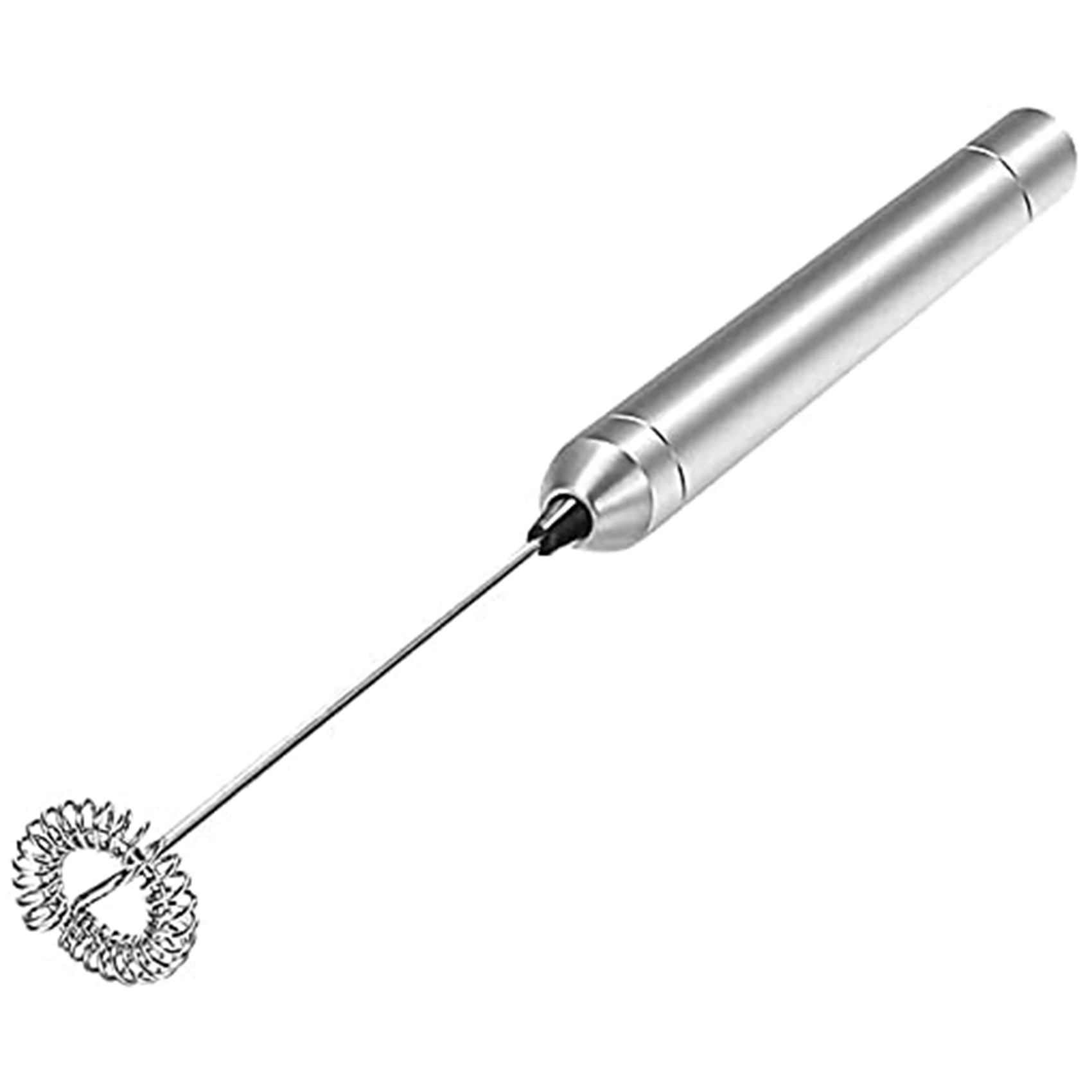 Electric Milk Frother Rod Stainless Steel Handheld Milk Frother Frother Battery Operation
Electric Milk Frother Rod Stainless Steel Handheld Milk Frother Frother Battery Operation