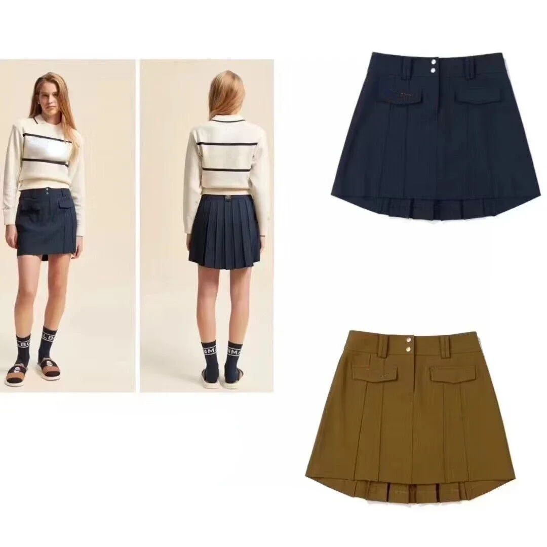 2023 Autumn/Winter New Golf Apparel Women's Pleated Skirt Fashion Versatile Thick Anti Glare Short Skirt Pants
2023 Autumn/Winter New Golf Apparel Women's Pleated Skirt Fashion Versatile Thick Anti Glare Short Skirt Pants