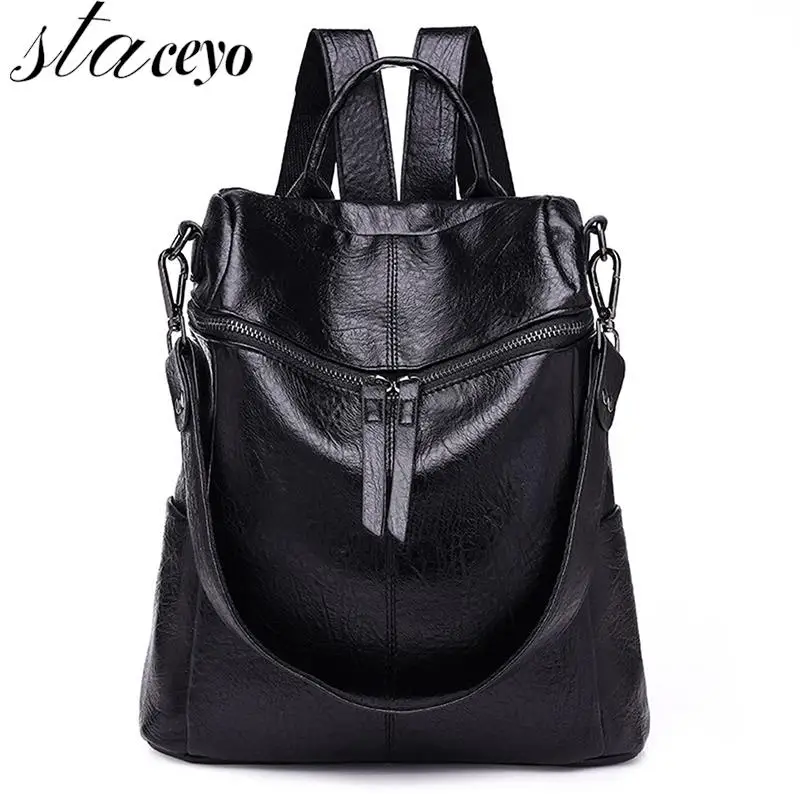 Female Backpack New Korean Version Backpack Women The Wild Fashion Travel Backack Woman Bag Leisure Travel Leather Backpacks
Female Backpack New Korean Version Backpack Women The Wild Fashion Travel Backack Woman Bag Leisure Travel Leather Backpacks