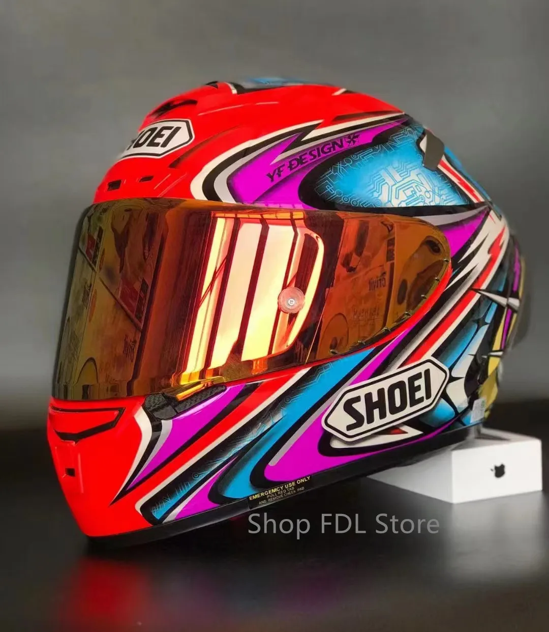 SHOEI X14 Helmet X-Fourteen Edition Pink Helmet Full Face Racing Motorcycle Helmet Casco De Motocicle ECE
SHOEI X14 Helmet X-Fourteen Edition Pink Helmet Full Face Racing Motorcycle Helmet Casco De Motocicle ECE