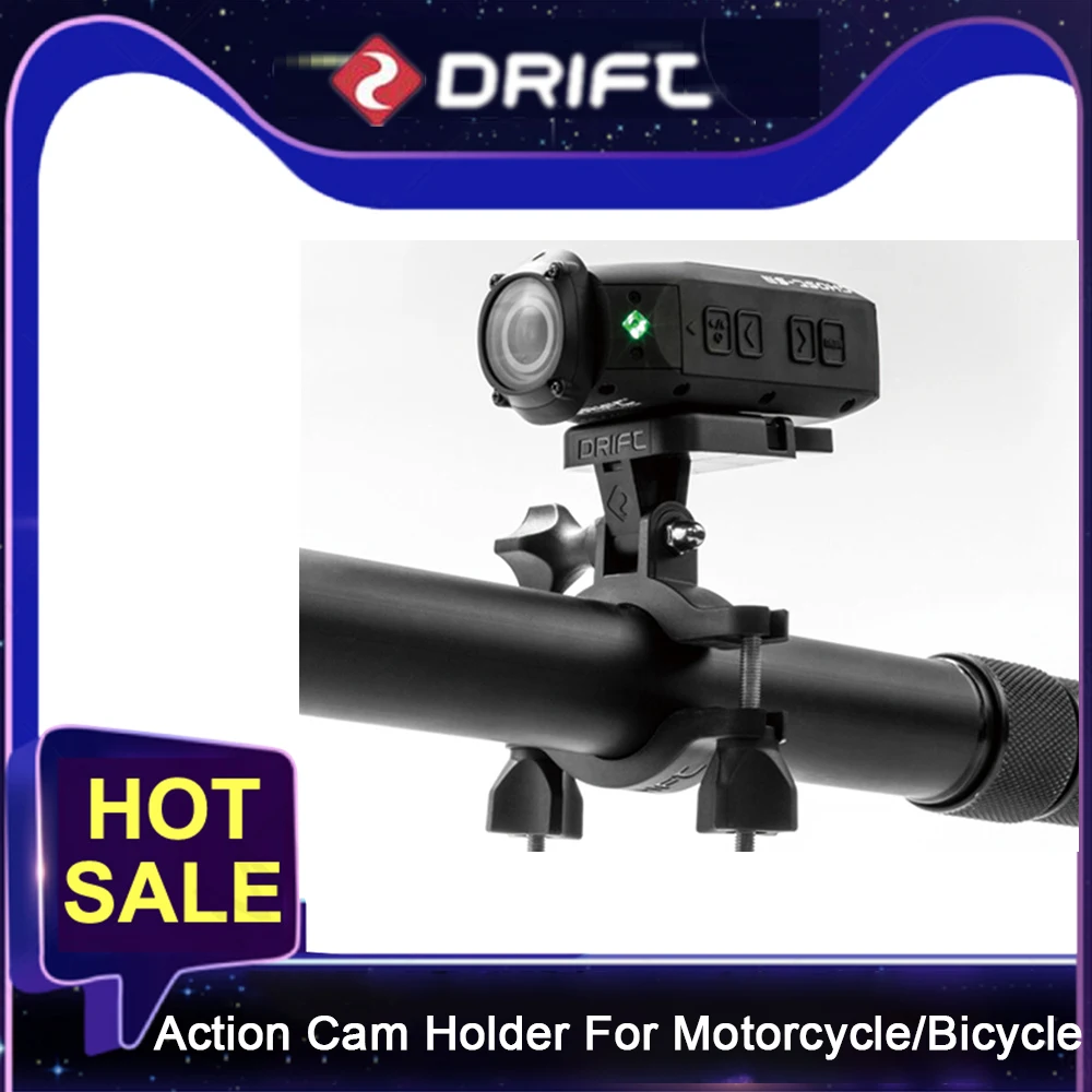 Аксессуары для спортивной экшн-камеры DRIFT Stealth, держатель для мотоцикла, велосипеда, руля Go Pro, крепление для Ghost 4K X S
Аксессуары для спортивной экшн-камеры DRIFT Stealth, держатель для мотоцикла, велосипеда, руля Go Pro, крепление для Ghost 4K X S