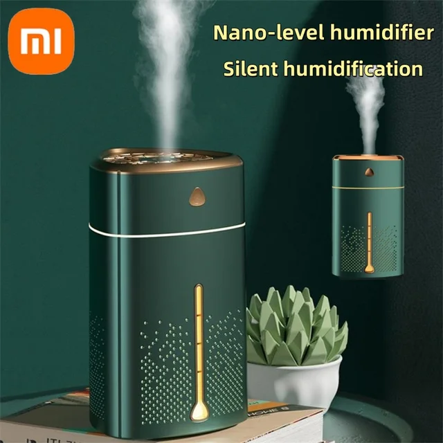 Xiaomi-Humidificateur d'air à ultrasons USB portable, grande capacité, bureau, bureau, atomiseur, chargement USB, triangle, nouveau 1