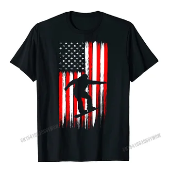 스노우 보드 까마귀 스웨터 망 스노우 보드 미국 국기 남성 탑 셔츠 그래픽 간단한 스타일 코튼 남성 T 셔츠 거리