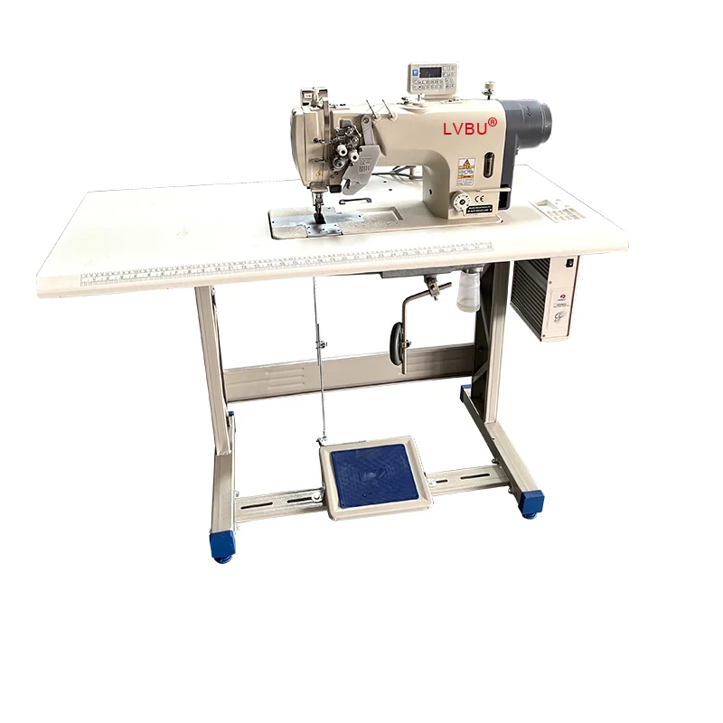 LVBU automatic inverted needle and automatic thread cutting double needle sewing machine
LVBU automatic inverted needle and automatic thread cutting double needle sewing machine