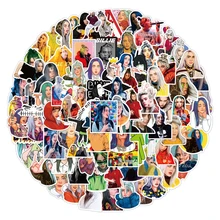 100PCS American Pop Singer Star Anime Stickers Pack Luggage Notebook Skateboard Stationery Laptop Waterproof Vinyl Stickers Toys
100PCS American Pop Singer Star Anime Stickers Pack Luggage Notebook Skateboard Stationery Laptop Waterproof Vinyl Stickers Toys