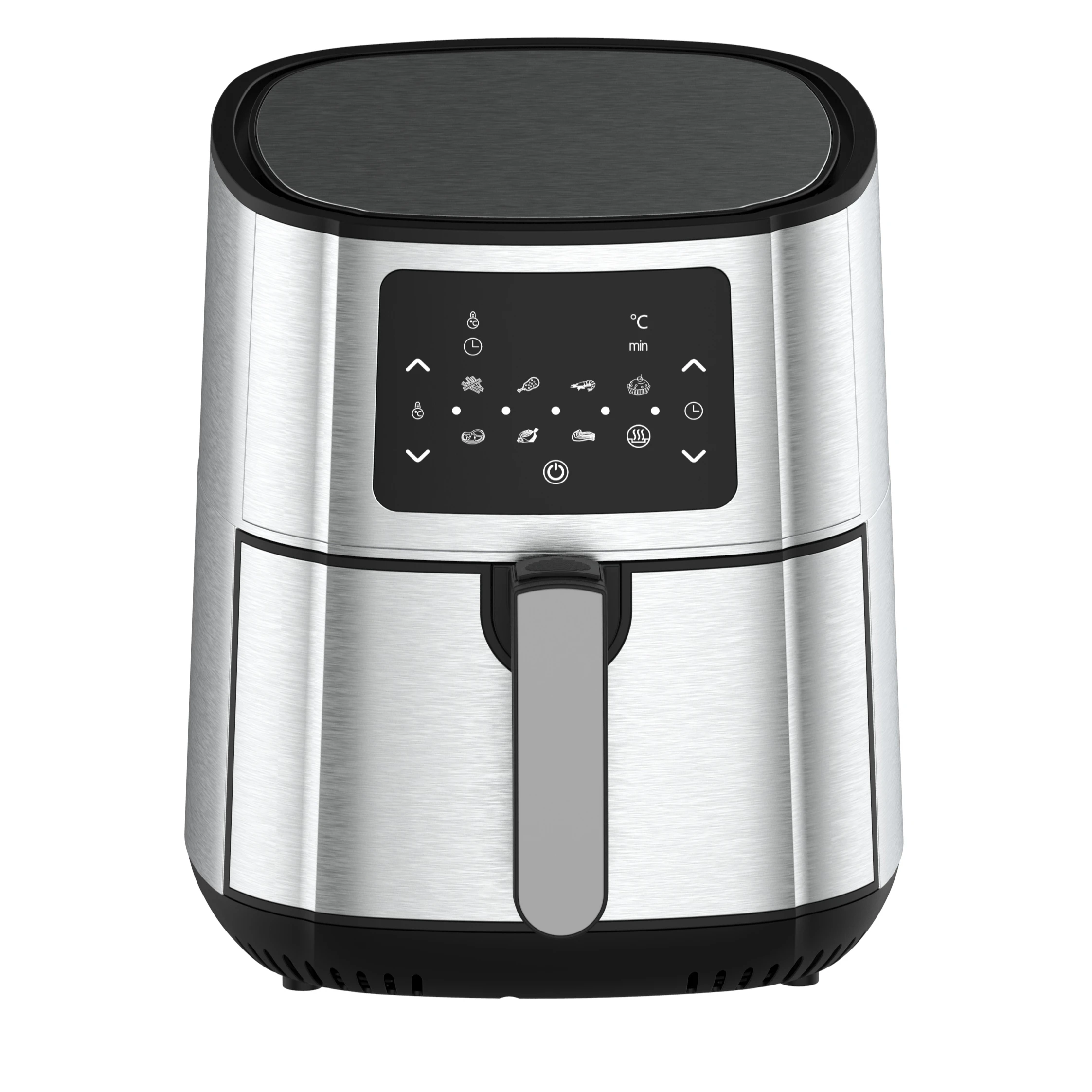 2023 New Design 5.5l Digital Lcd Display Household Intelligent No Oil Air Fryer Home Cooking Fryer stainless steel Air Fryers
2023 New Design 5.5l Digital Lcd Display Household Intelligent No Oil Air Fryer Home Cooking Fryer stainless steel Air Fryers