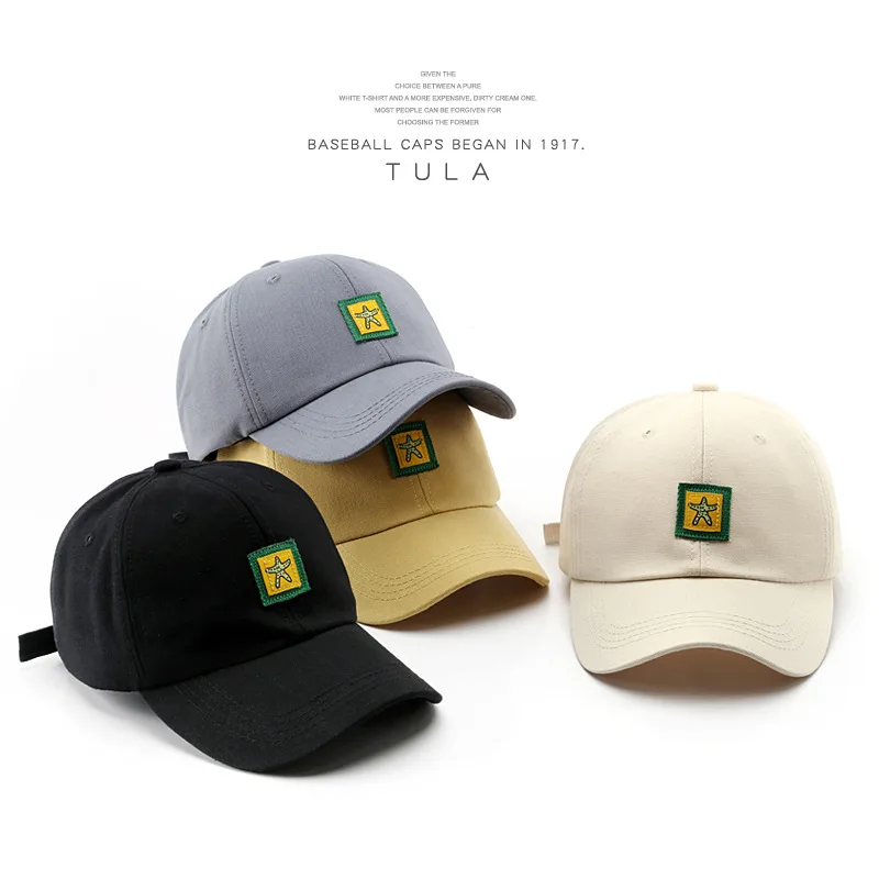 New Baseball Cap for Women and Men Fashion "Sea star" Patch Hats Cotton Snapback Hats Dad Hat Spring Sports Hat
New Baseball Cap for Women and Men Fashion "Sea star" Patch Hats Cotton Snapback Hats Dad Hat Spring Sports Hat