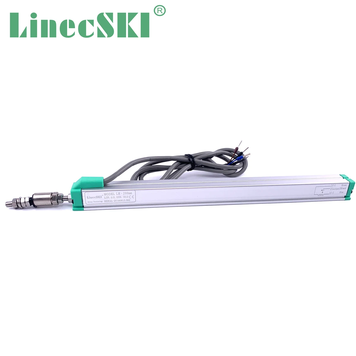 Miran LinecSKI LM Measure Range 10-75mm Mini Rod Type Resistance Linear Displacement Sensor Position Transducer Potentiometer
Miran LinecSKI LM Measure Range 10-75mm Mini Rod Type Resistance Linear Displacement Sensor Position Transducer Potentiometer