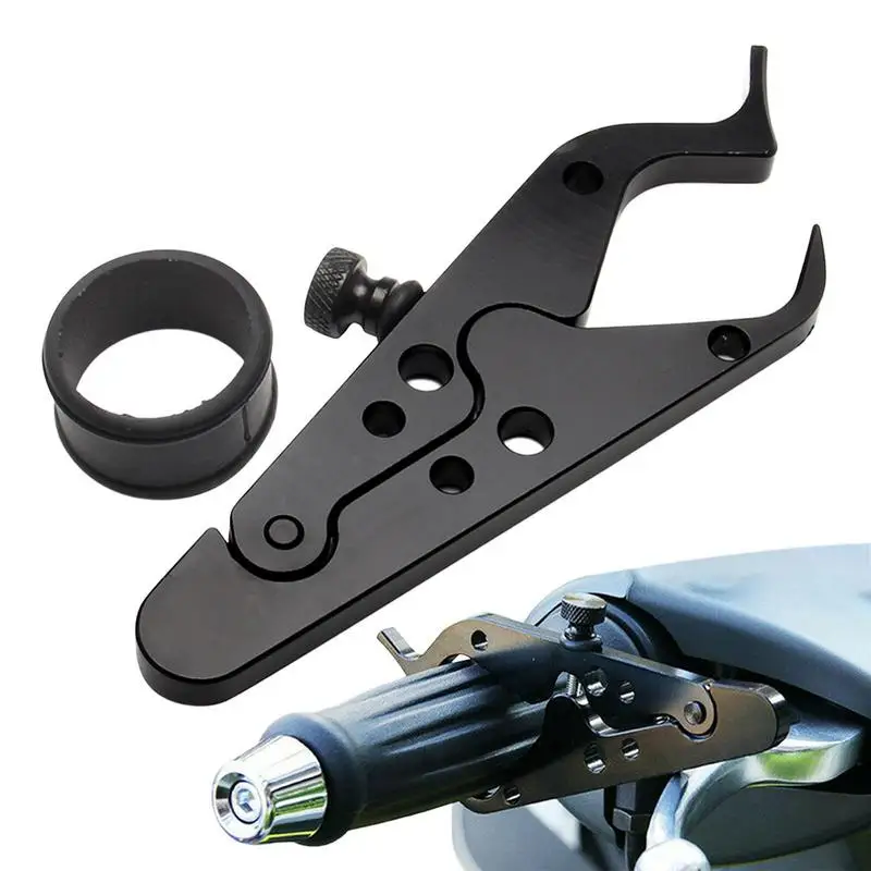 

Cruise Throttle Lock Throttle Rocker Cruise Control Grip Adjustable Safe Throttle Control With Rubber Ring For Sport Bikes