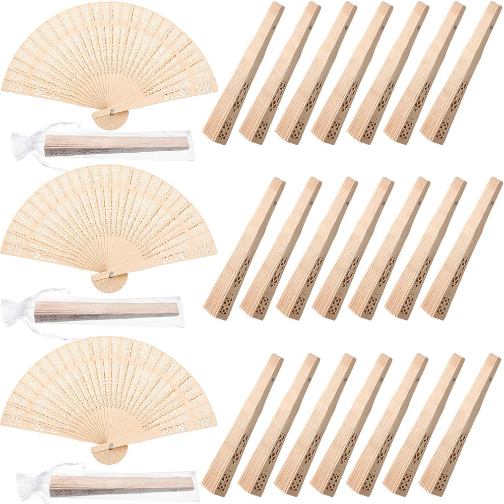 

10Pcs Personalized Engraved Wood Folding Hand Fan Wooden Fold Fans With Tassels Wedding Party Decor Baby Shower Gift Favor