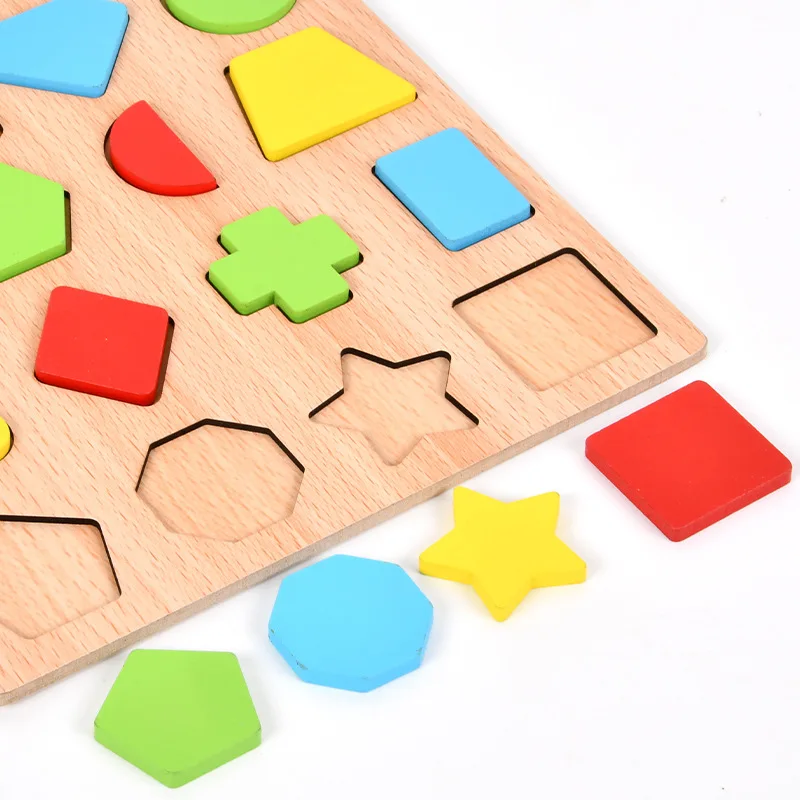 Puzzle en Bois Montessori avec Lettres et Chiffres pour Enfant, Appairage, Jouet, Cadeau 5