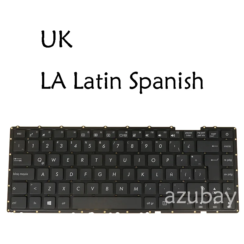 Клавиатура для ноутбука Asus VivoBook X442UA X442UF X442UN X442UQ X442UR S4100U S4100UQ S4100UN S4100V S4100VN 0KNB0 LA Spanish UK
Клавиатура для ноутбука Asus VivoBook X442UA X442UF X442UN X442UQ X442UR S4100U S4100UQ S4100UN S4100V S4100VN 0KNB0 LA Spanish UK