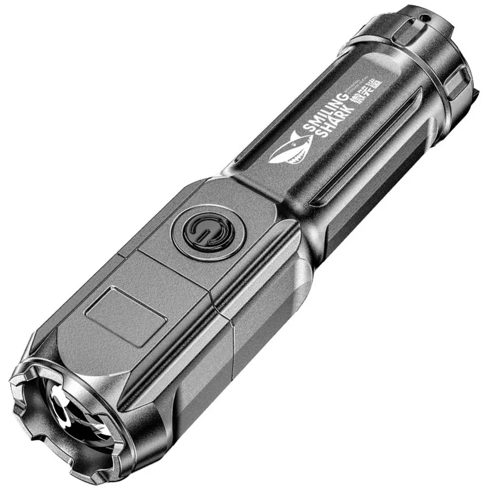 Kits Flashlight Zoom Torch Rechargeable Work ABS Shell Black Convex Lens Most Powerful Searchlight USB White Light
Kits Flashlight Zoom Torch Rechargeable Work ABS Shell Black Convex Lens Most Powerful Searchlight USB White Light