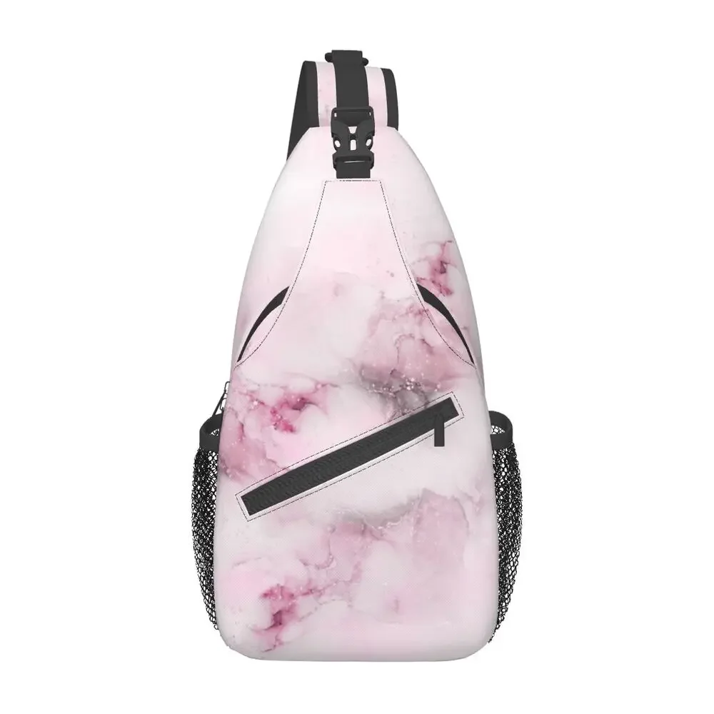 Casual Elegant Pink Shade Marble Sling Bag for Traveling Men's Crossbody Chest Backpack Shoulder Daypack
Casual Elegant Pink Shade Marble Sling Bag for Traveling Men's Crossbody Chest Backpack Shoulder Daypack