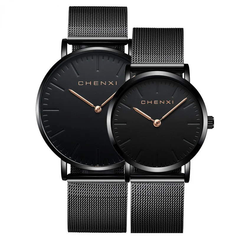 Luxury Brand Watches Business Fashion Couple Watches Ladies Men Quartz Watches Black Casual Mesh Strap Ultra-thin Watches
Luxury Brand Watches Business Fashion Couple Watches Ladies Men Quartz Watches Black Casual Mesh Strap Ultra-thin Watches