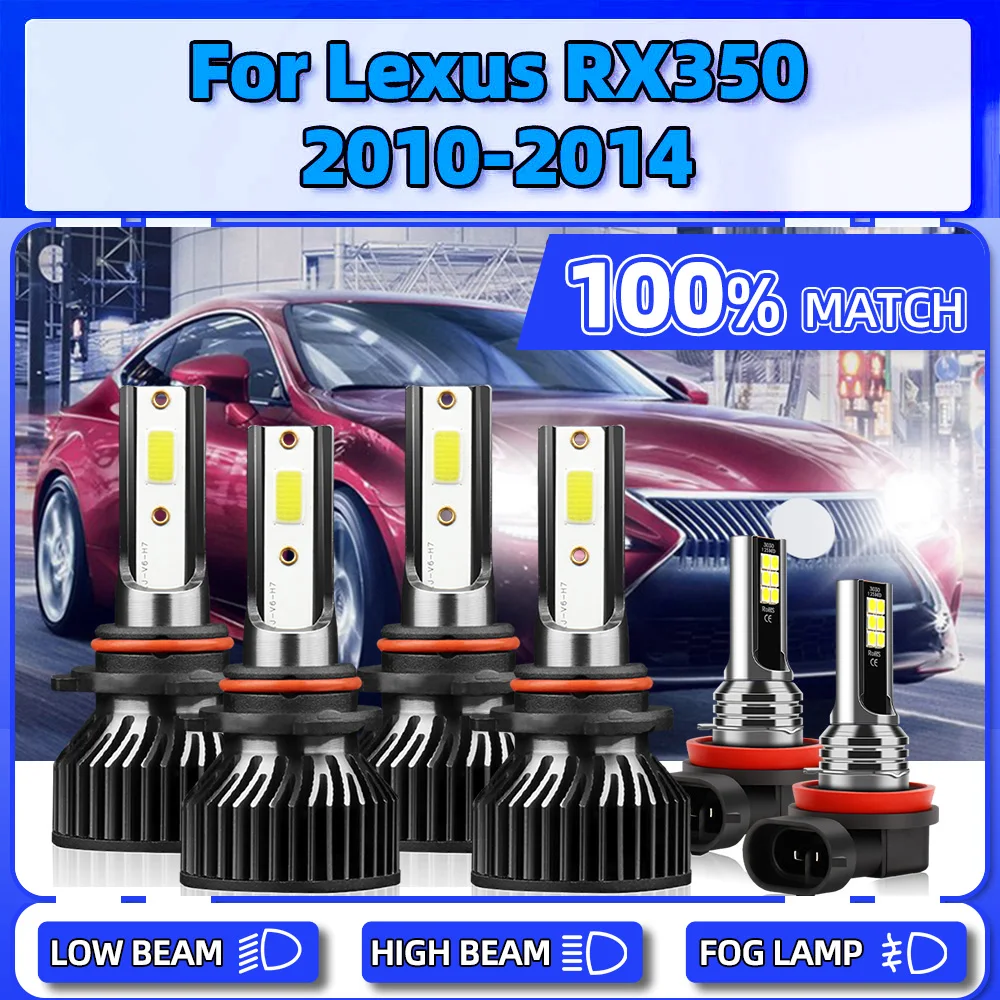 Canbus LED Headlight Bulbs 360W CSP Chips Auto Lamps 12V Car Fog Lights 6000K White For Lexus RX350 2010 2011 2012 2013 2014
Canbus LED Headlight Bulbs 360W CSP Chips Auto Lamps 12V Car Fog Lights 6000K White For Lexus RX350 2010 2011 2012 2013 2014