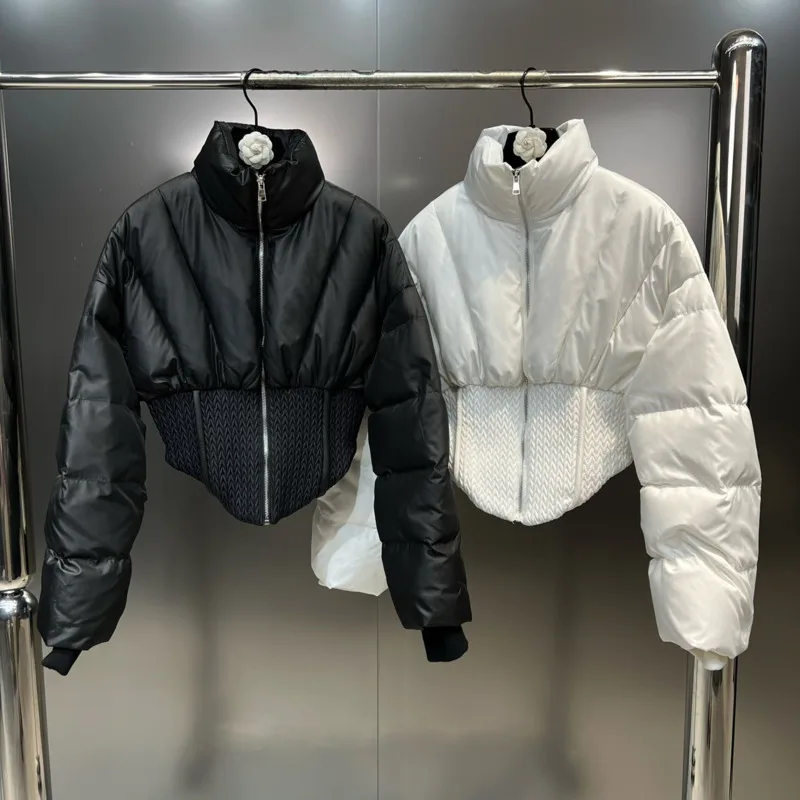 2024 Winter New Collection Long Sleeve Zipper Stand Collar Slim Waist Short Jacket Women Cotton Coat GM099
2024 Winter New Collection Long Sleeve Zipper Stand Collar Slim Waist Short Jacket Women Cotton Coat GM099