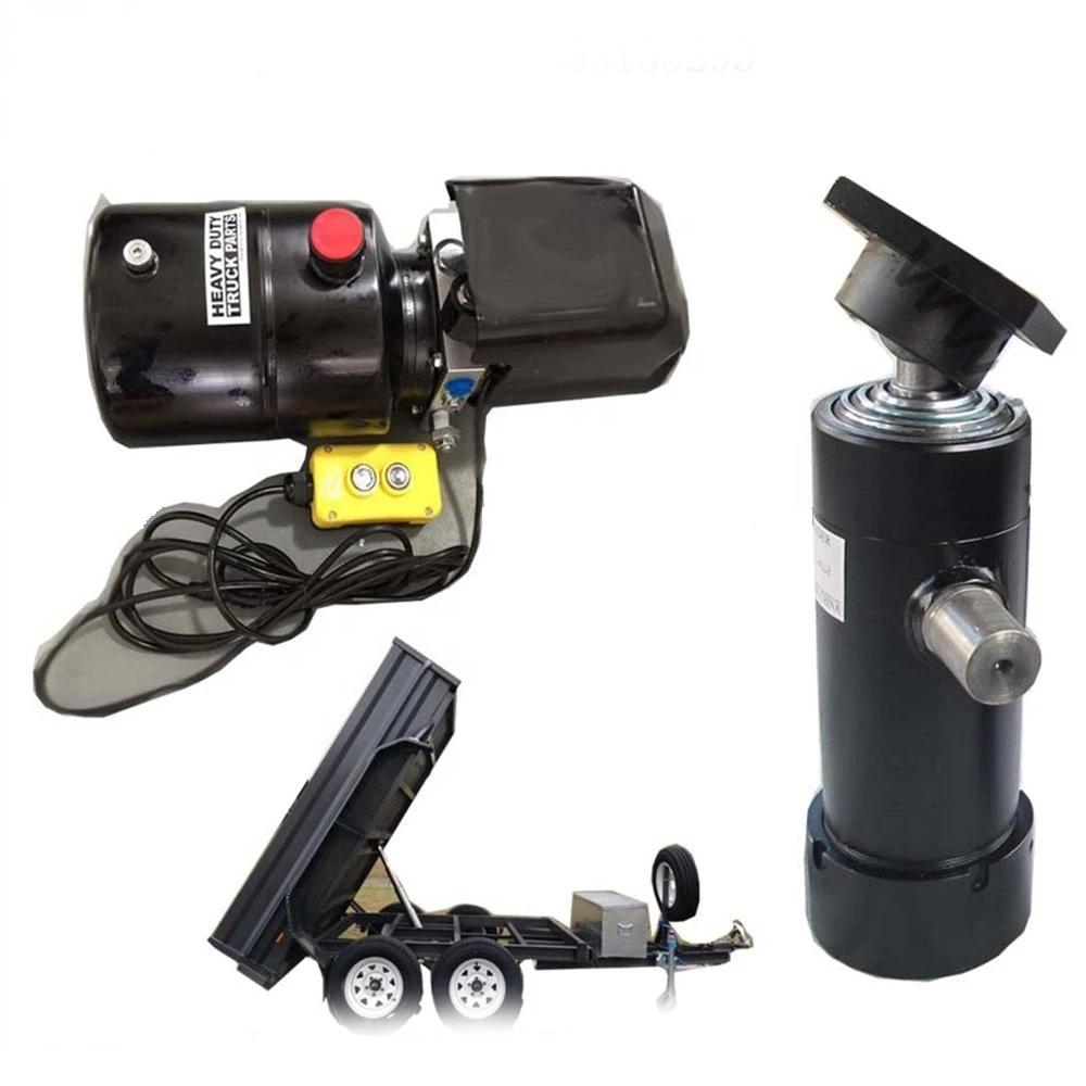 4 Stage 110mm Piston Diameter Hydraulic Telescropic Cylinders of Tipper Dump Truck
4 Stage 110mm Piston Diameter Hydraulic Telescropic Cylinders of Tipper Dump Truck