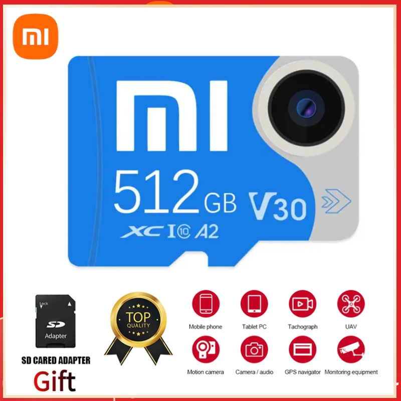 Xiaomi карта памяти, стандартная SD-карта, 1 ТБ, 256 ГБ, мини SD/TF-карты, 128 дюйма, высокоскоростная Micro Class 10, 128 ГБ, 512 ГБ, экстремальная профессиональная флэш-видеокарта
Xiaomi карта памяти, стандартная SD-карта, 1 ТБ, 256 ГБ, мини SD/TF-карты, 128 дюйма, высокоскоростная Micro Class 10, 128 ГБ, 512 ГБ, экстремальная профессиональная флэш-видеокарта