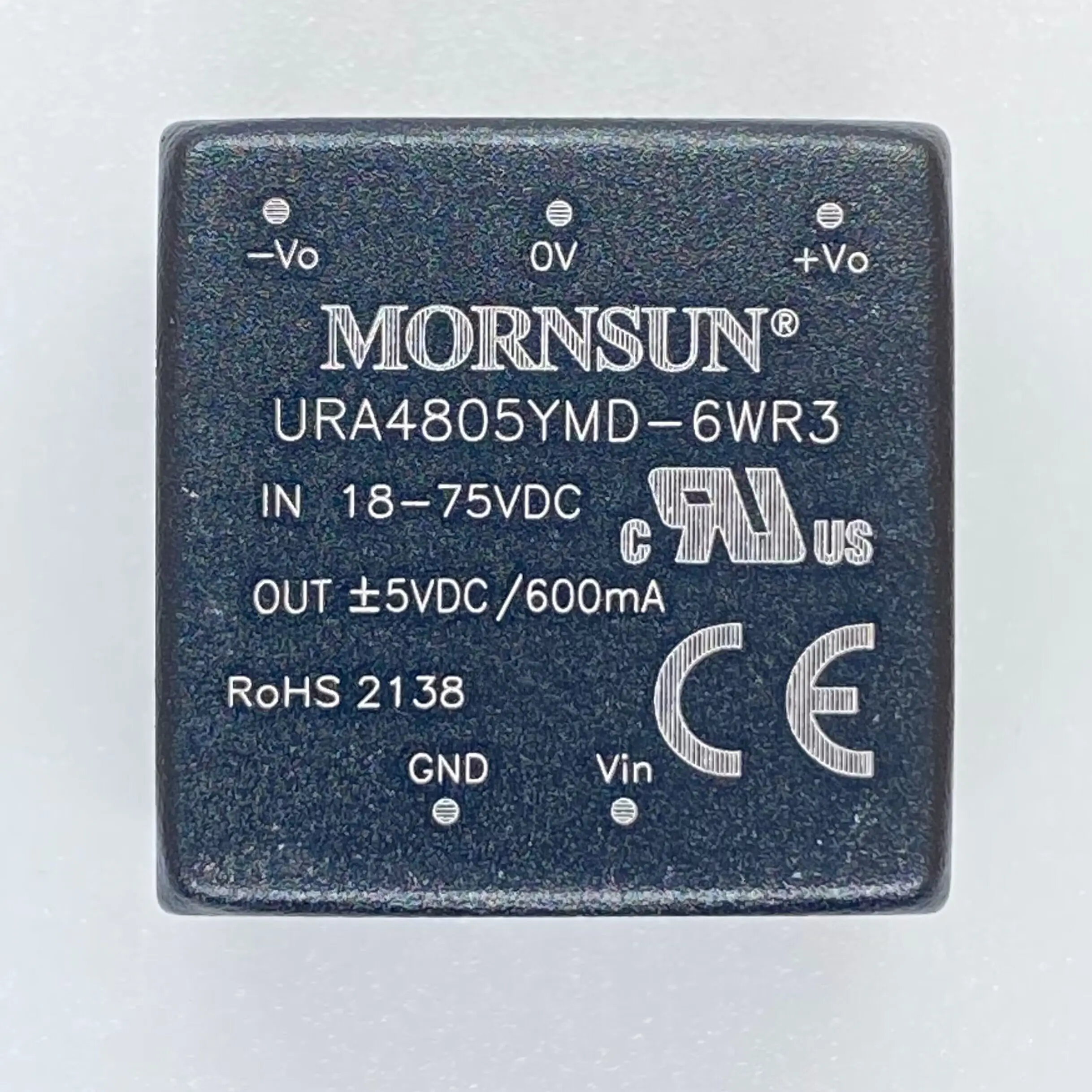 URA4805YMD-6WR3 Jinshengyang DC-DC power module 18-75V to positive and negative 5V600mA 6W original
URA4805YMD-6WR3 Jinshengyang DC-DC power module 18-75V to positive and negative 5V600mA 6W original