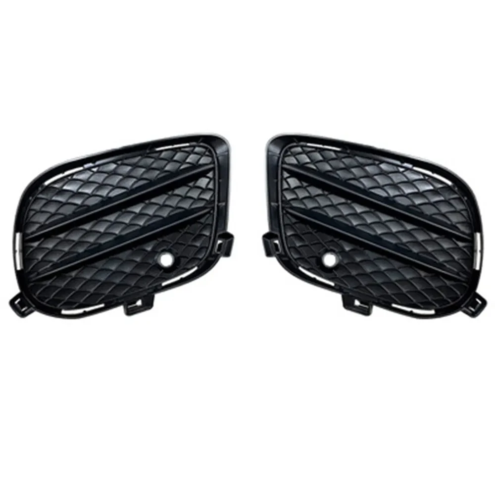 

Front Bumper Fog Light Mesh Grill Grille Grills For Mercedes-Benz GLE GLS GLE Coupe W166 X166 C292 2016-2019 Car Styling